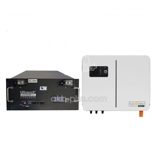 Комплект резервного питания SUNSYNK Lynks 6кВт / Ultracell LiFePO4 51,2В 200Aч 10,24кВт - купить